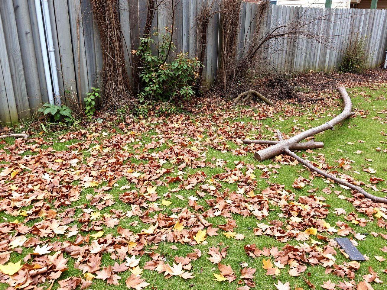 Before: Fall cleanup, Ceres